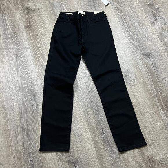 Universal Thread Women's Black High-Rise Slim Straight Jeans - Size 0 - NWT - Picture 5 of 11